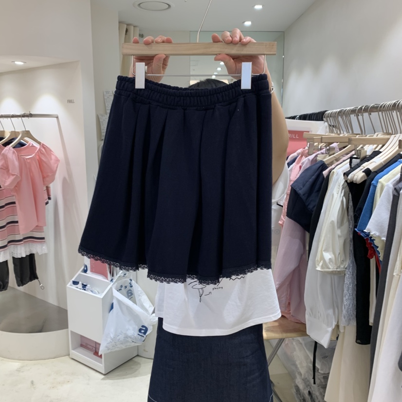 FRILL東大門直郵女裝新品真品時尚熱賣休閑推薦25春夏職業短裙FRILL短裙圖色2