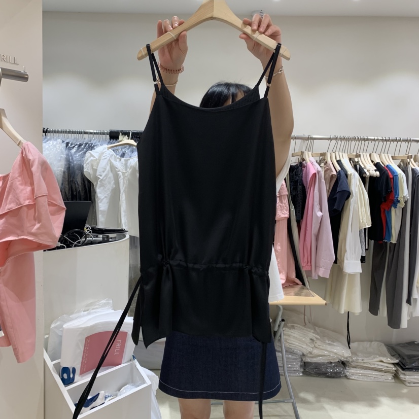 FRILL東大門實拍女士新品人氣休閑職業25春夏推薦熱賣吊帶背心FRILL吊帶/背心
