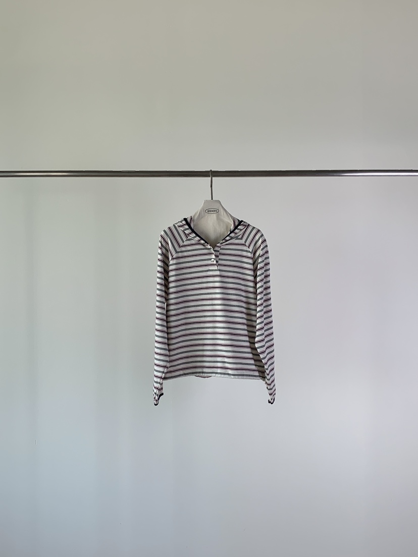 ONE MONE韓國代購女裝新品推薦時尚熱賣人氣職業休閑長袖T恤ONE MONE長袖T恤圖色1