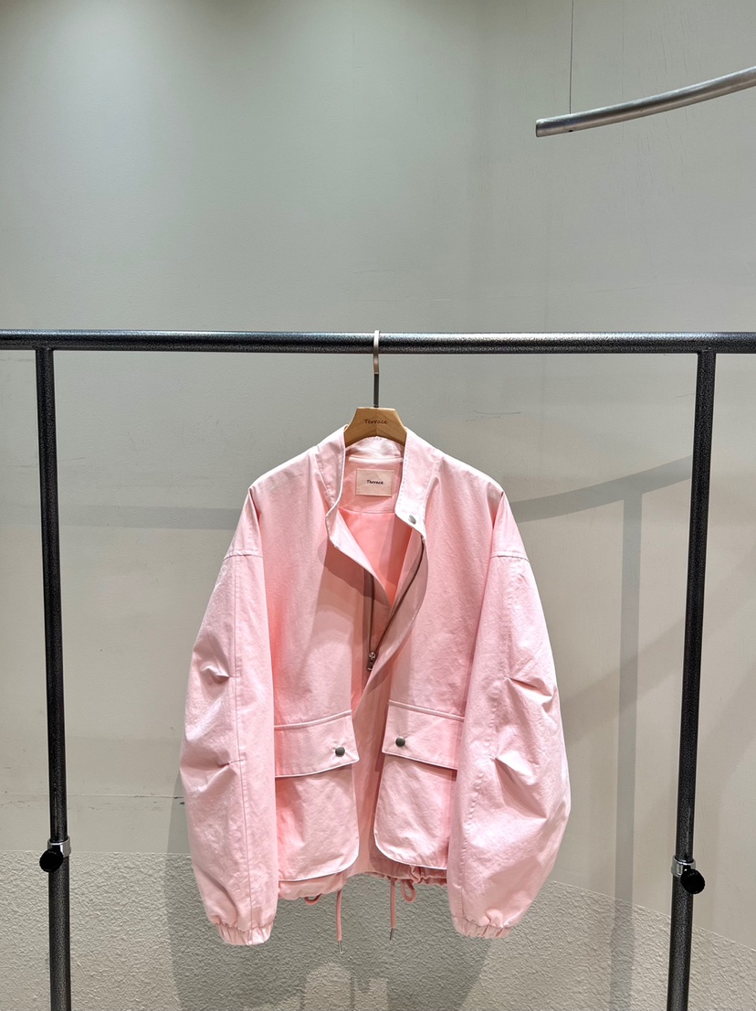 TERRACE韓國直郵女裝新品熱賣人氣職業時尚真品休閑夾克口袋TERRACE夾克圖色2