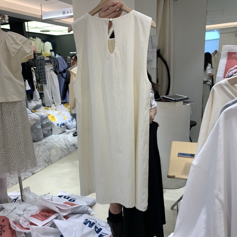 FRILL韓國直郵㊣東大門實拍女裝新品休閑熱賣時尚職業連衣裙FRILL連衣裙