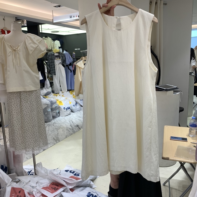 FRILL韓國直郵㊣東大門實拍女裝新品休閑熱賣時尚職業連衣裙FRILL連衣裙