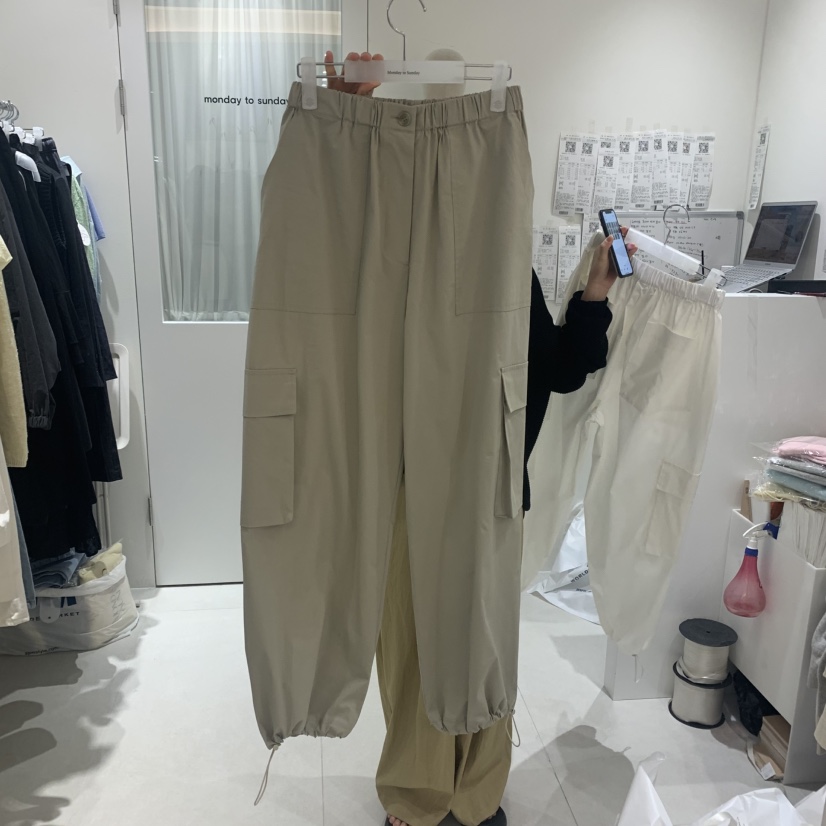 MONDAY TO SUNDAY東大門直郵女士新款推薦職業25春夏休閑褲MONDAY TO SUNDAY休閑褲圖色2