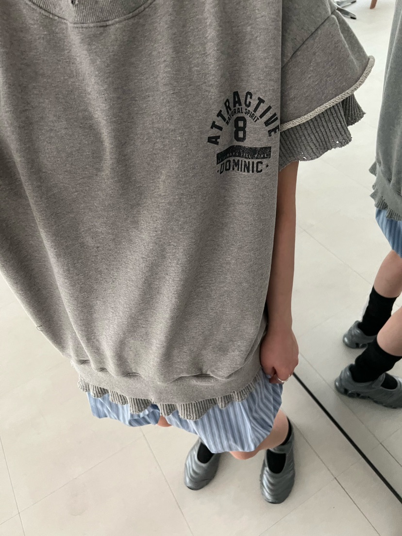 X-MOOD東大門直郵女士新款人氣時尚職業休閑25春夏真品T恤X-MOODT恤