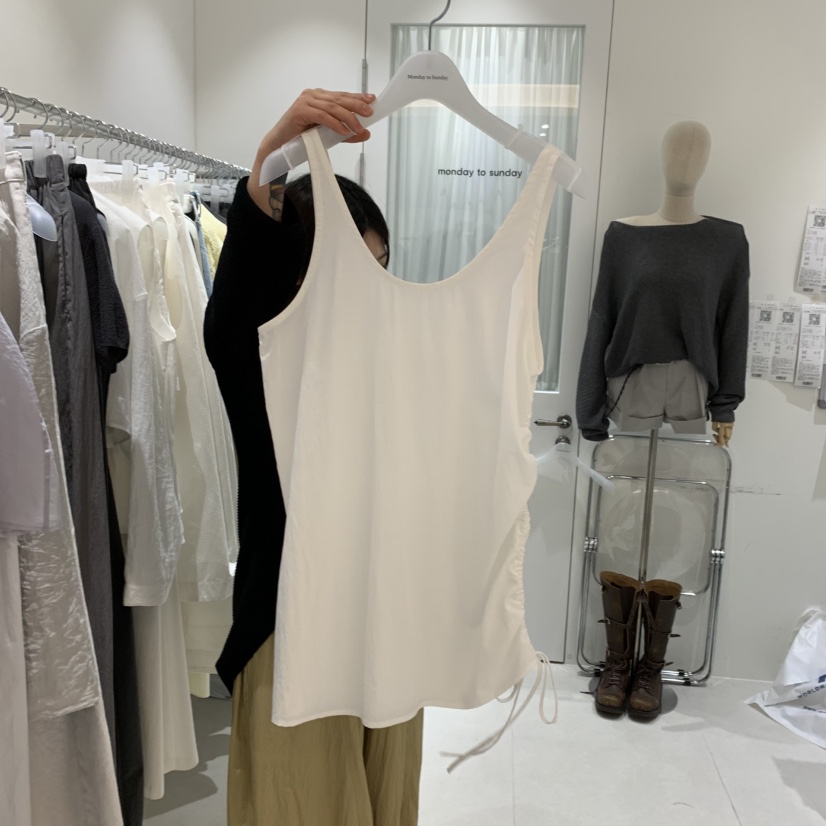 MONDAY TO SUNDAY韓國代購女士新品人氣職業推薦吊帶背心MONDAY TO SUNDAY吊帶/背心