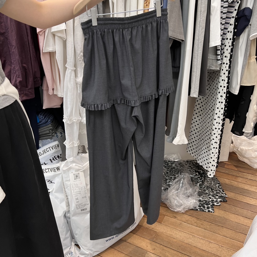 PROJECTVIEW韓國代購女士新款職業推薦熱賣人氣真品休閑裙褲PROJECTVIEW裙褲