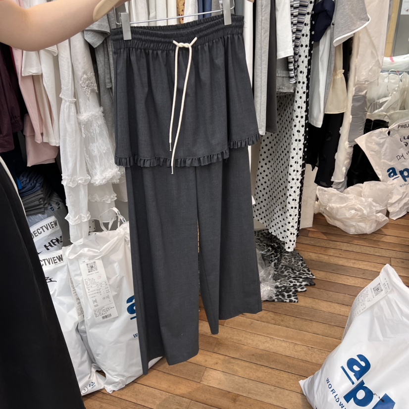 PROJECTVIEW韓國代購女士新款職業推薦熱賣人氣真品休閑裙褲PROJECTVIEW裙褲
