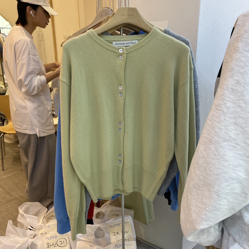 AND FLOYD韓國直郵女士新款職業25春夏時尚熱賣針織衫開衫stunning and Floyd針織衫圖色2