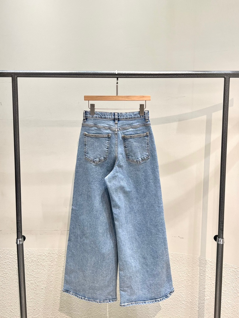 TERRACE東大門代購女裝新品休閑熱賣時尚推薦25春夏真品牛仔褲TERRACE牛仔褲