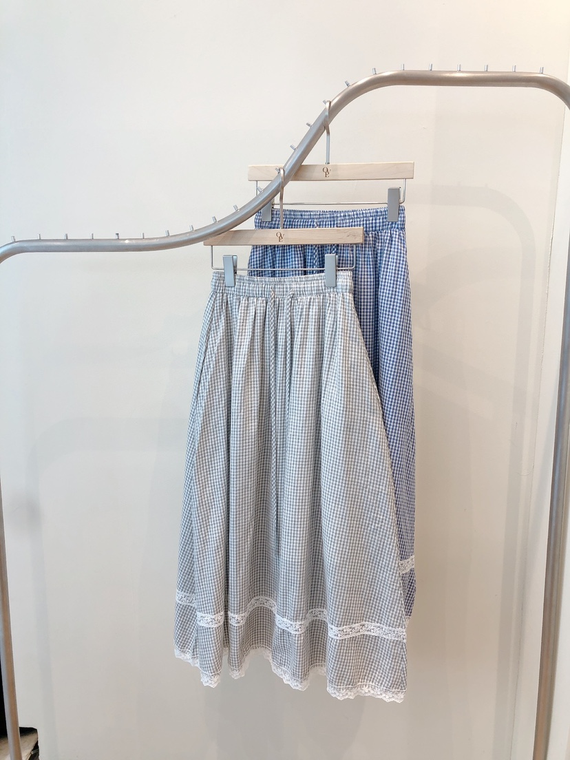 OVE韓國直郵㊣女裝新款休閑人氣熱賣職業推薦時尚25春夏長裙OVE長裙