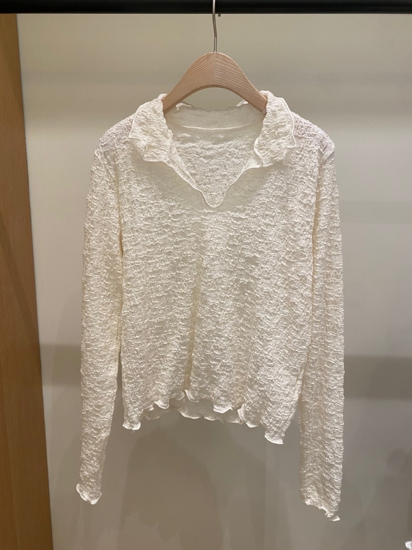 TORRE韓國直郵㊣東大門實拍女裝新品熱賣人氣25春夏襯衫蕾絲衫TORRE襯衫/蕾絲衫