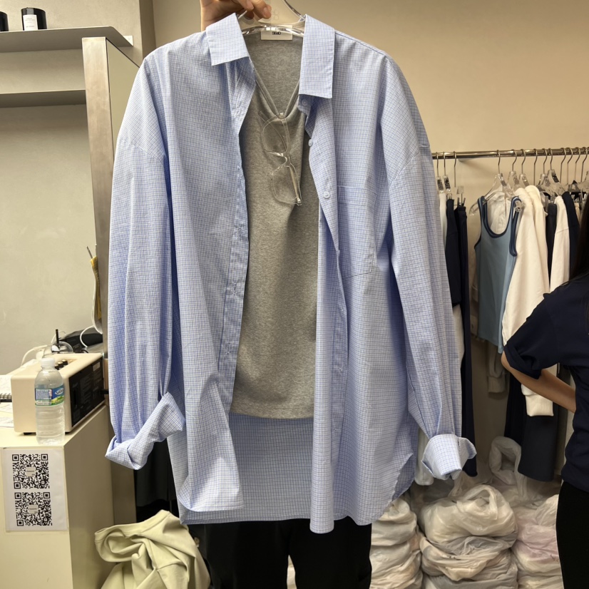 LEESEED-A韓國直郵㊣女裝新品25春夏熱賣推薦人氣襯衫蕾絲衫SEeD/LEESEED襯衫/蕾絲衫圖色3