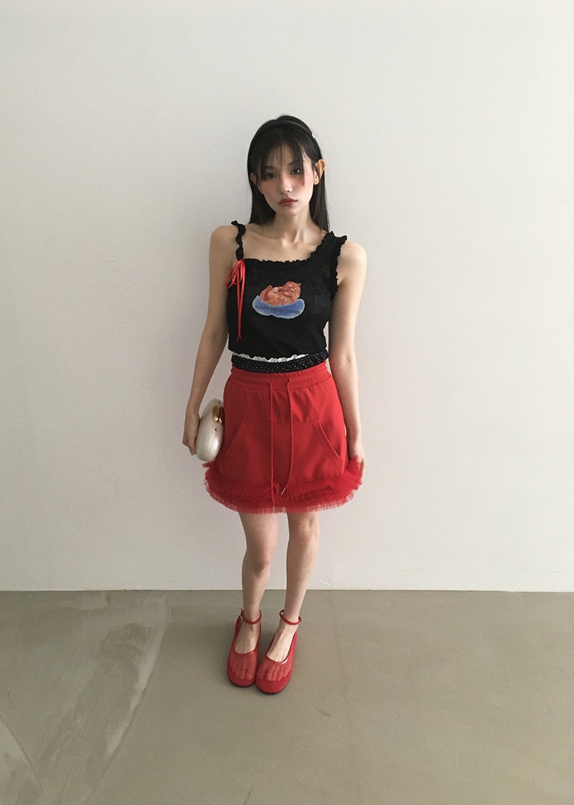 CLODE韓國直郵㊣東大門實拍女裝新品休閑25春夏人氣推薦短裙CLODE短裙
