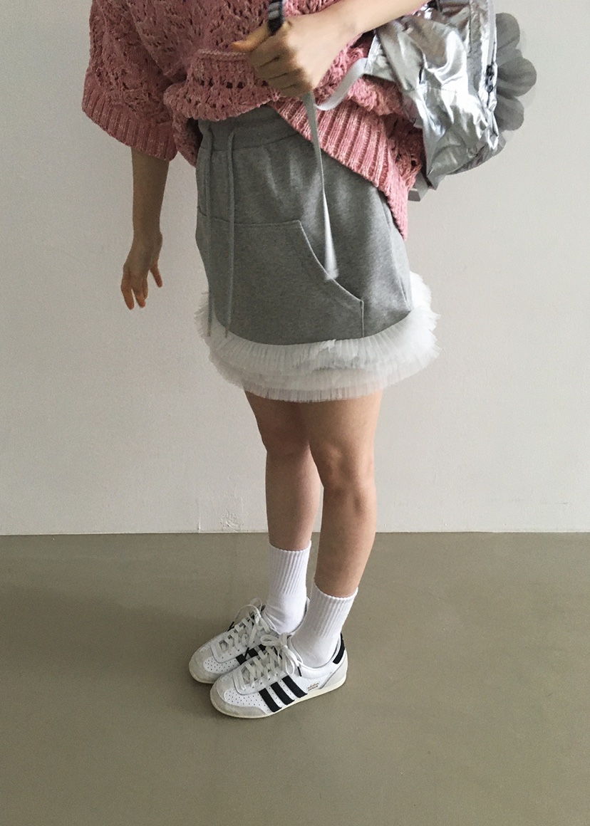 CLODE韓國直郵㊣東大門實拍女裝新品休閑25春夏人氣推薦短裙CLODE短裙