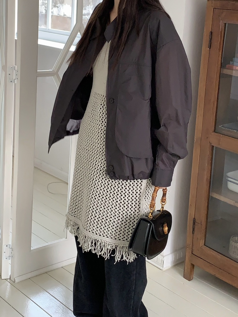 PEBBLE韓國直郵女裝新品25春夏真品人氣時尚休閑職業連衣裙PEBBLE/LAYER連衣裙
