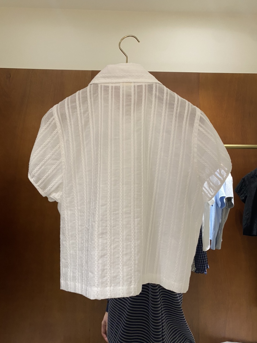 HEBON韓國直郵女裝新品真品職業熱賣25春夏休閑推薦襯衫蕾絲衫HEBON襯衫/蕾絲衫