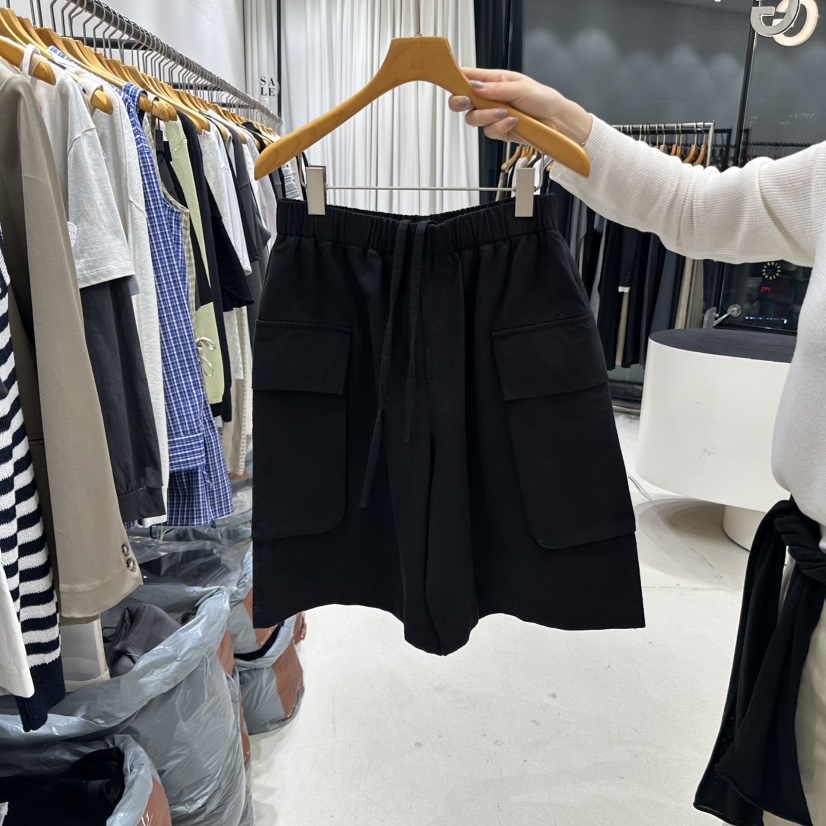 TREND SELLER/G東大門實拍女士新款休閑25春夏短褲工裝褲G/TREND SELLER短褲圖色2