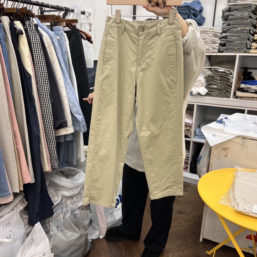 DELI JENNY韓國直郵女裝新款人氣推薦休閑熱賣真品時尚休閑褲THERE休閑褲圖色2