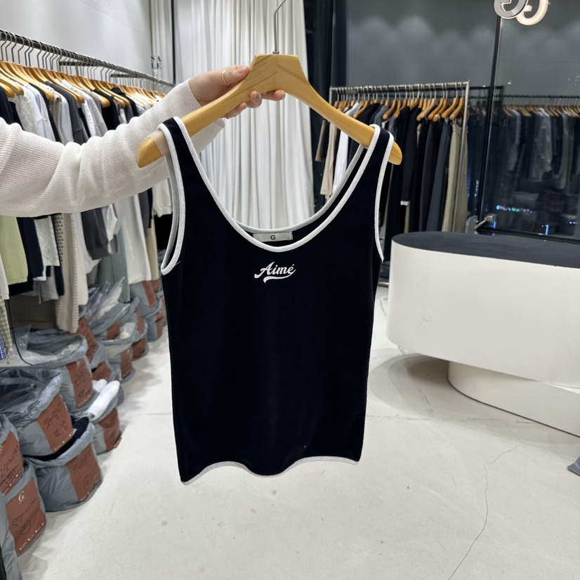 TREND SELLER/G韓國代購女士新款真品休閑職業時尚吊帶背心G/TREND SELLER吊帶/背心圖色2