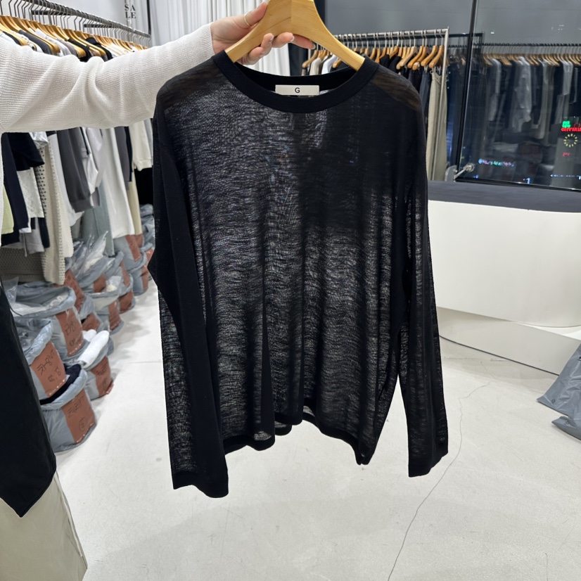 TREND SELLER/G韓國直郵女裝新款推薦真品休閑針織衫亞麻G/TREND SELLER針織衫圖色2