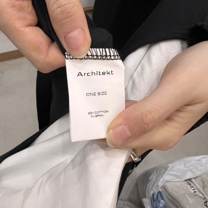 ARCHITEKT韓國直郵女裝新款推薦時尚職業真品熱賣人氣長袖T恤ARCHITEKT長袖T恤