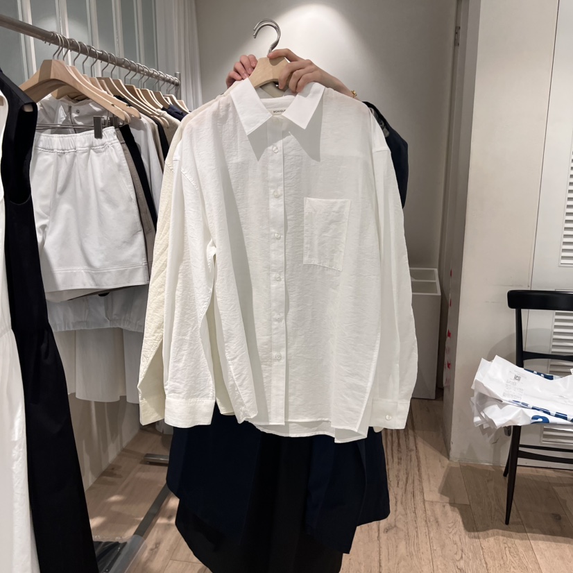 MONIQUE韓國直郵女裝新品時尚休閑推薦熱賣職業25春夏襯衫蕾絲衫MONIQUE襯衫/蕾絲衫圖色1