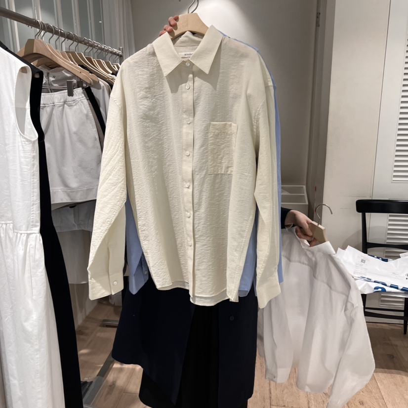 MONIQUE韓國直郵女裝新品時尚休閑推薦熱賣職業25春夏襯衫蕾絲衫MONIQUE襯衫/蕾絲衫圖色2