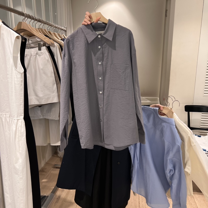 MONIQUE韓國直郵女裝新品時尚休閑推薦熱賣職業25春夏襯衫蕾絲衫MONIQUE襯衫/蕾絲衫圖色4