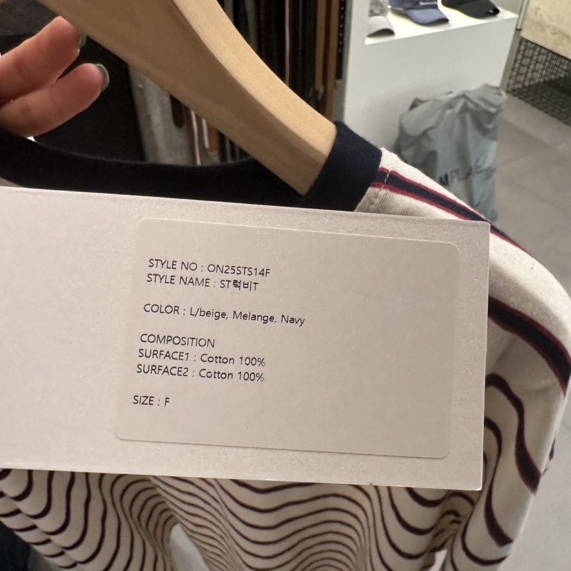 STAYFELT/OF NOTE東大門實拍女士新品人氣時尚真品長袖T恤OF NOTE/STAYFELT長袖T恤