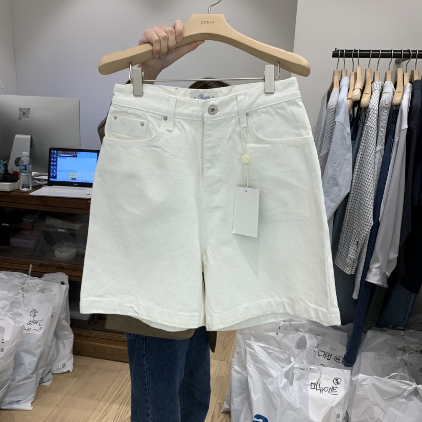 OURIN東大門實拍女士新品時尚熱賣職業推薦人氣休閑25春夏短褲OURIN短褲圖色1