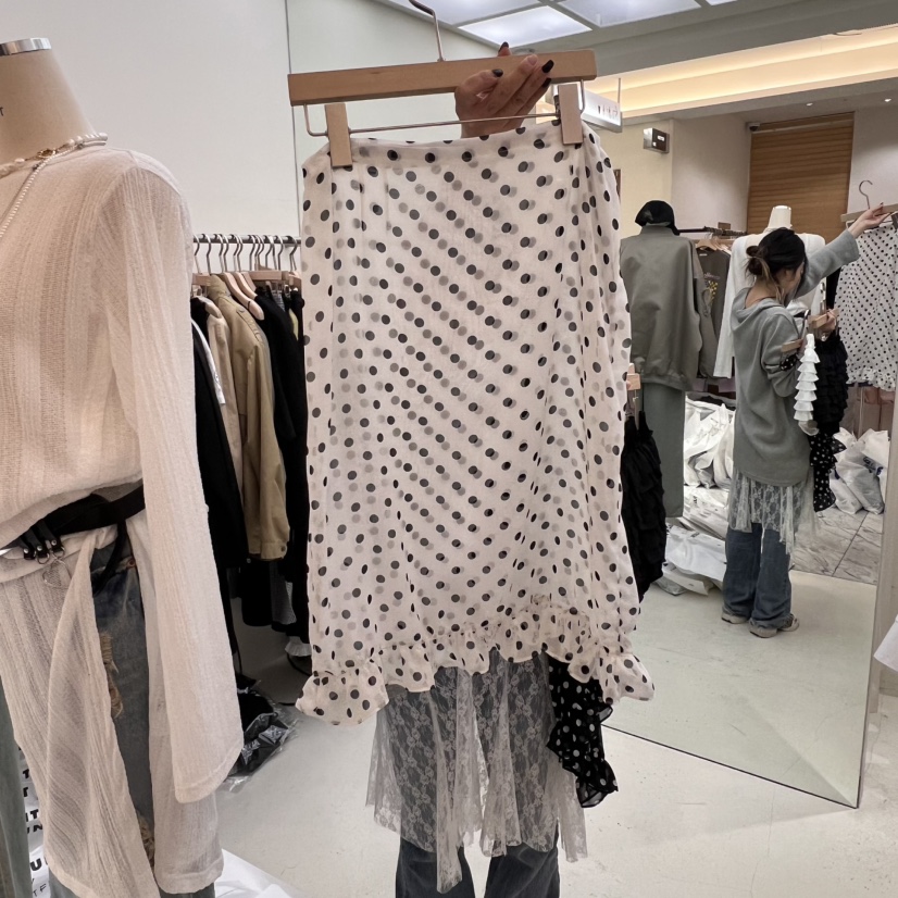 FLAUNT東大門直郵女士新款真品推薦25春夏時尚半身裙中短裙FLAUNT半身裙/中短裙