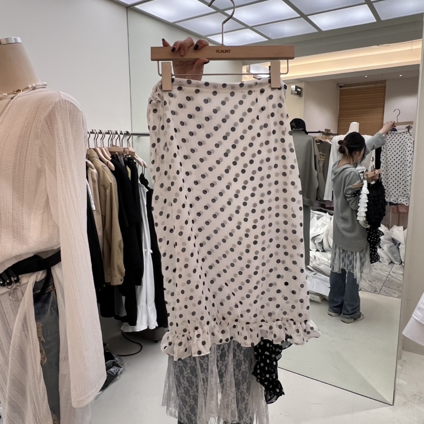 FLAUNT東大門直郵女士新款真品推薦25春夏時尚半身裙中短裙FLAUNT半身裙/中短裙圖色2