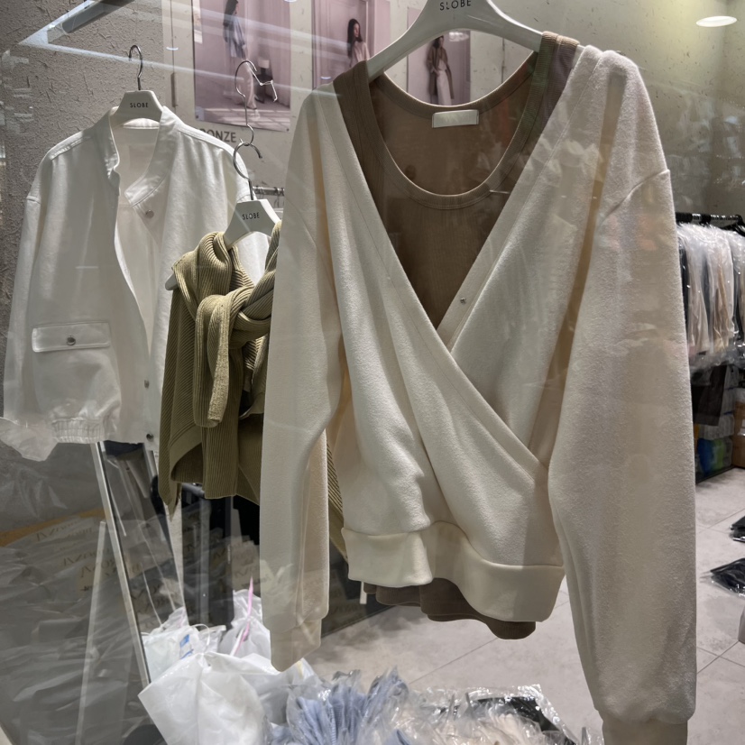 BRONZE東大門實拍女裝新品熱賣推薦時尚職業25春夏衛衣不含內搭BRONZE衛衣圖色2