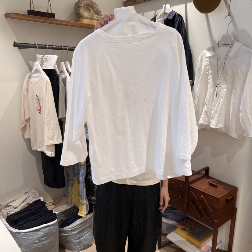 LE JARDINET東大門直郵女裝新品休閑25春夏職業推薦真品T恤LE JARDINETT恤