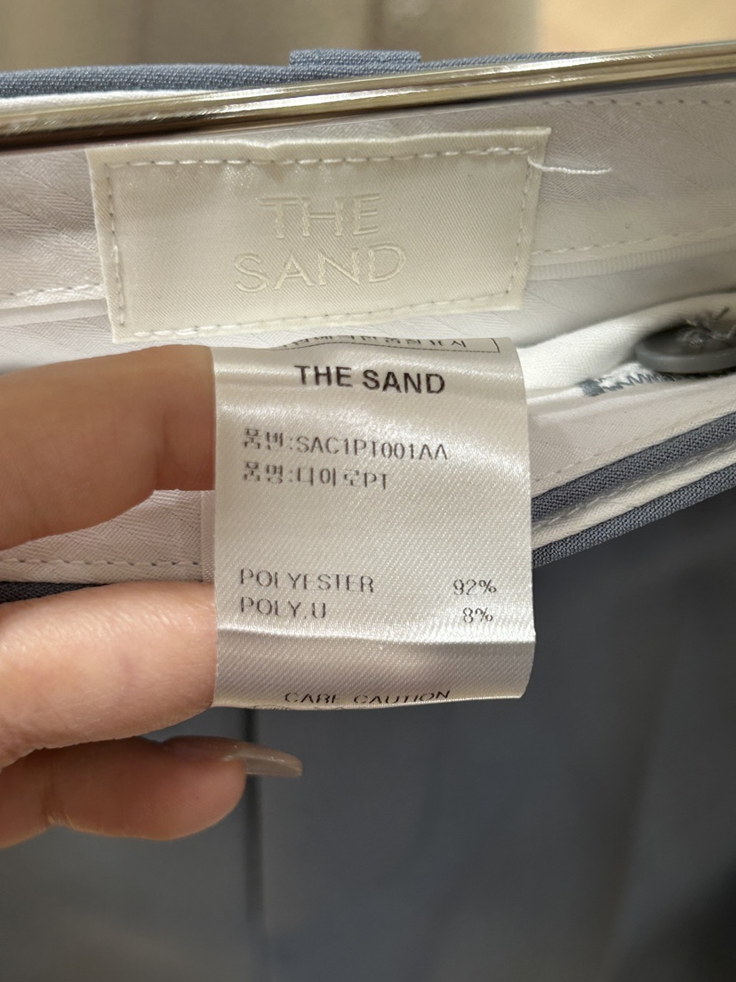 THE SAND/SAND BEIGE東大門代購女裝新款時尚休閑休閑褲THE SAND/SAND BEIGE休閑褲