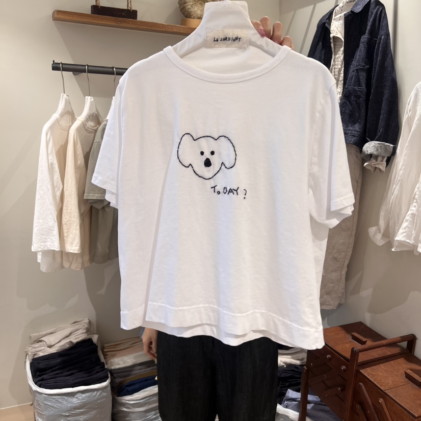 LE JARDINET東大門代購女裝新款熱賣時尚休閑推薦職業25春夏T恤LE JARDINETT恤圖色2