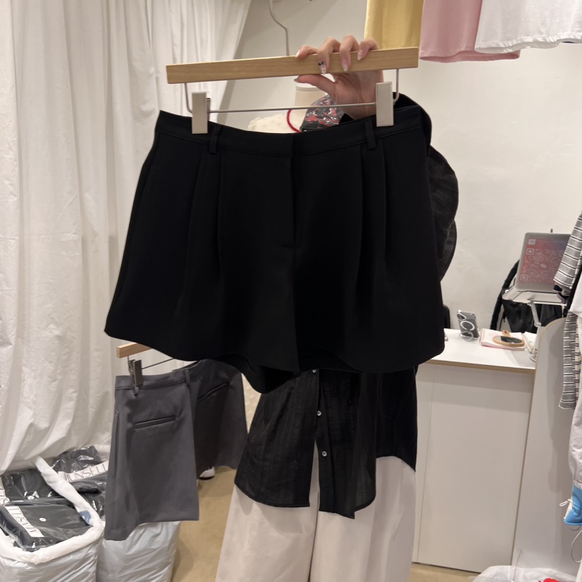 MUNSELL韓國代購女士新品職業熱賣休閑真品人氣推薦時尚短褲MUNSELL短褲圖色2