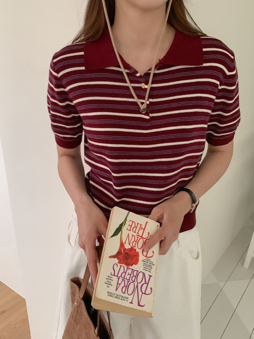 STRAWBERRY韓國代購女裝新款時尚25春夏真品熱賣職業針織衫STRAWBERRY針織衫
