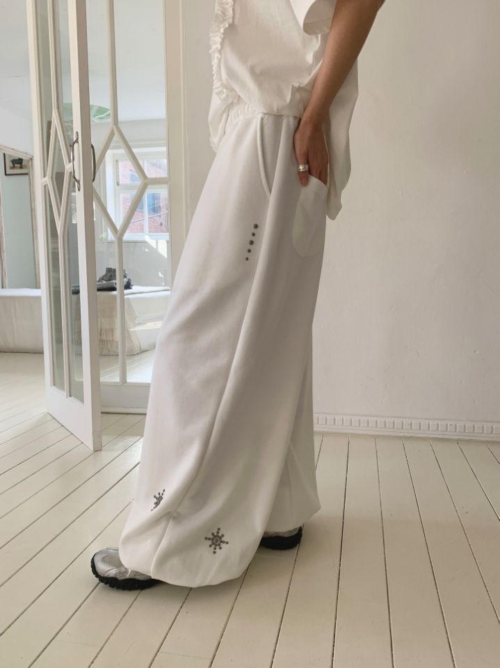 空韓國代購女士新款推薦職業25春夏時尚休閑人氣真品休閑褲4LEAF休閑褲