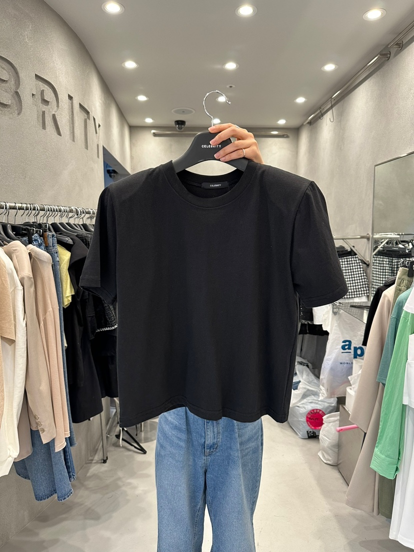 CELEBRITY-A韓國直郵女士新款熱賣真品時尚職業25春夏推薦T恤CELEBRITY-AT恤