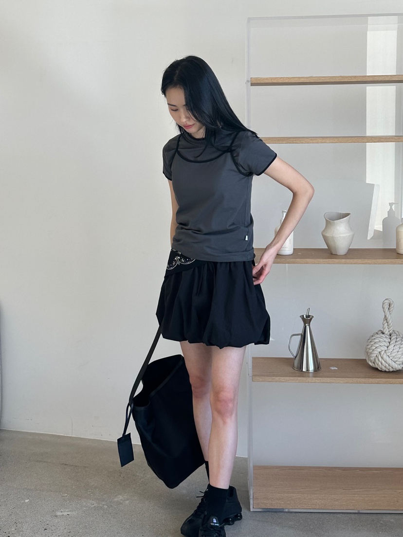 FAVE韓國直郵女士新品25春夏職業人氣推薦休閑真品時尚熱賣T恤FAVOURITET恤