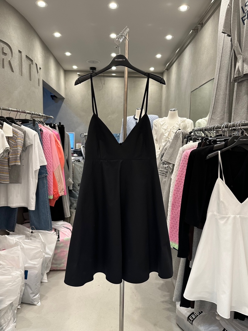 CELEBRITY-A韓國代購女裝新品25春夏真品職業推薦休閑連衣裙CELEBRITY-A連衣裙圖色2