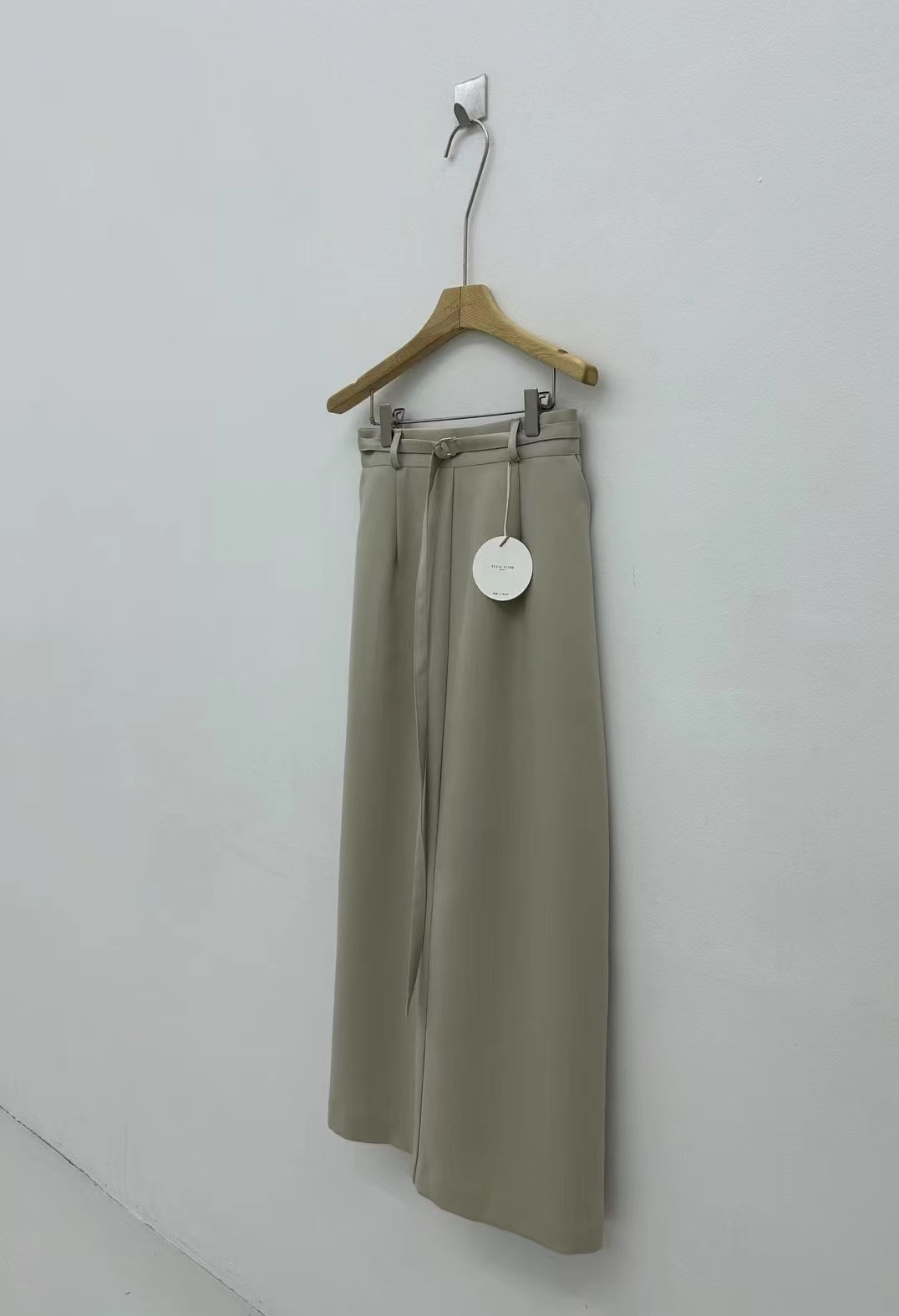STYLE SCRAP-OT韓國代購女士新品25春夏推薦真品長裙含腰帶STYLE SCRAP-OT長裙