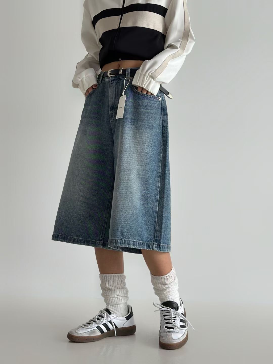 OH YEAH東大門實拍女士新款真品職業25春夏人氣推薦時尚短褲OH YEAH短褲