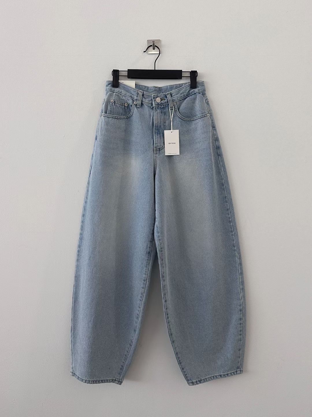 OH YEAH東大門實拍女裝新品真品推薦職業人氣25春夏牛仔褲OH YEAH牛仔褲