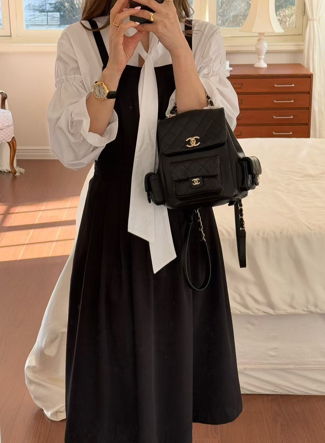 ELMU韓國代購女士新品職業休閑推薦熱賣25春夏連衣裙不含內搭ELMU連衣裙