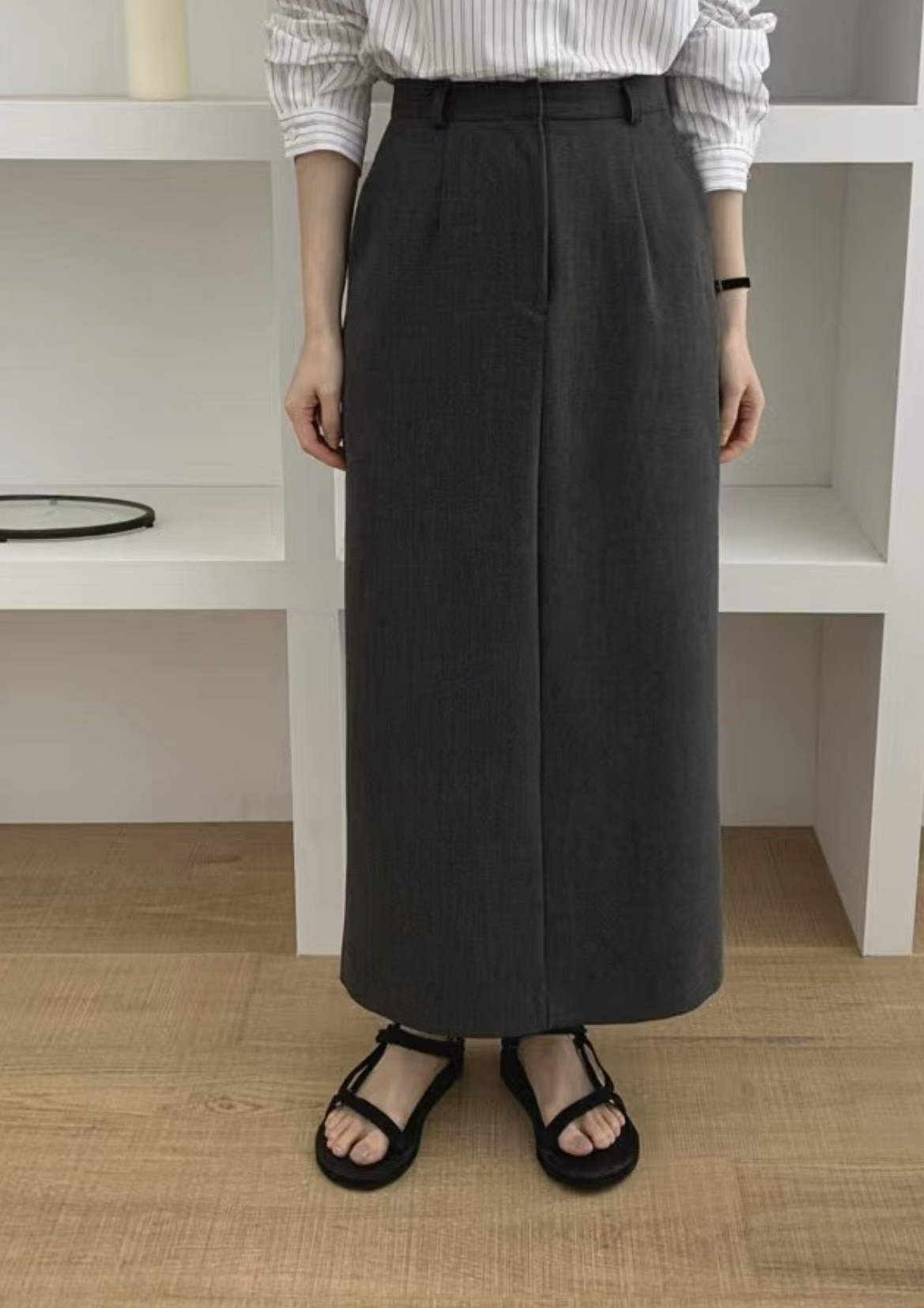 MOOD BEIGE東大門直郵女裝新款推薦熱賣休閑人氣時尚真品長裙MOOD BEIGE長裙圖色2