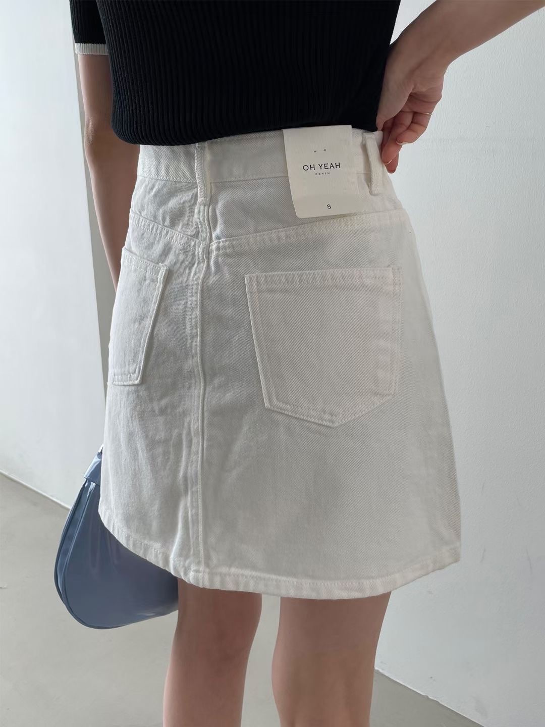 OH YEAH韓國直郵女士新品推薦真品職業休閑熱賣25春夏短裙OH YEAH短裙