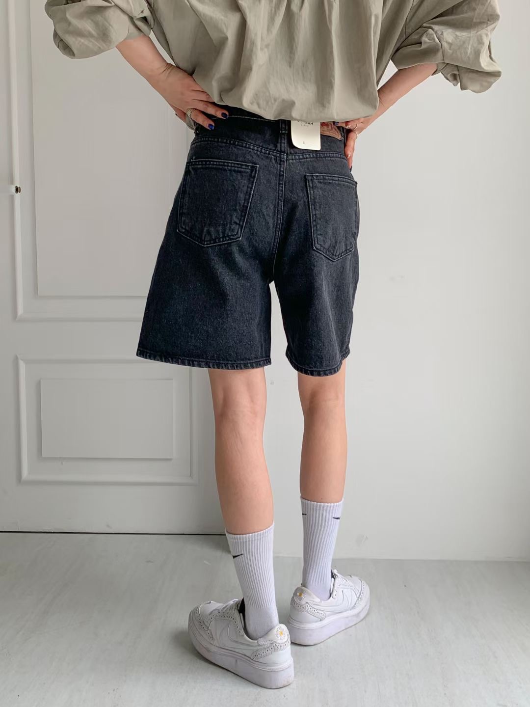 OH YEAH韓國直郵女士新款真品熱賣時尚人氣休閑25春夏短褲OH YEAH短褲