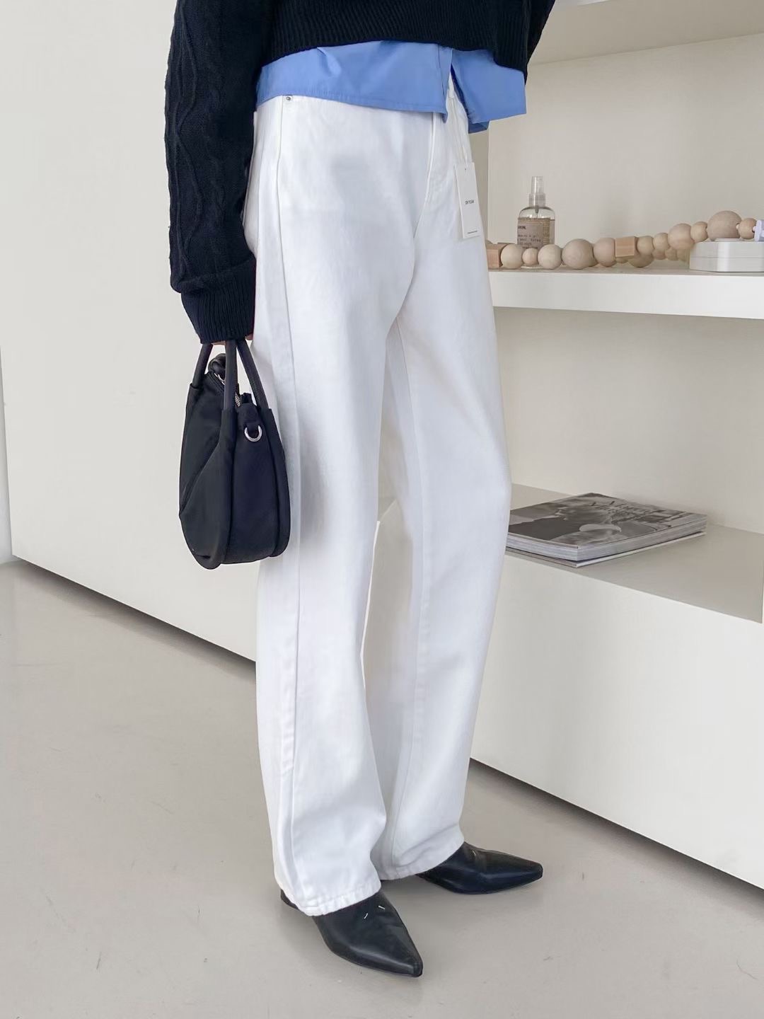 OH YEAH東大門代購女士新品人氣25春夏時尚熱賣休閑牛仔褲OH YEAH牛仔褲